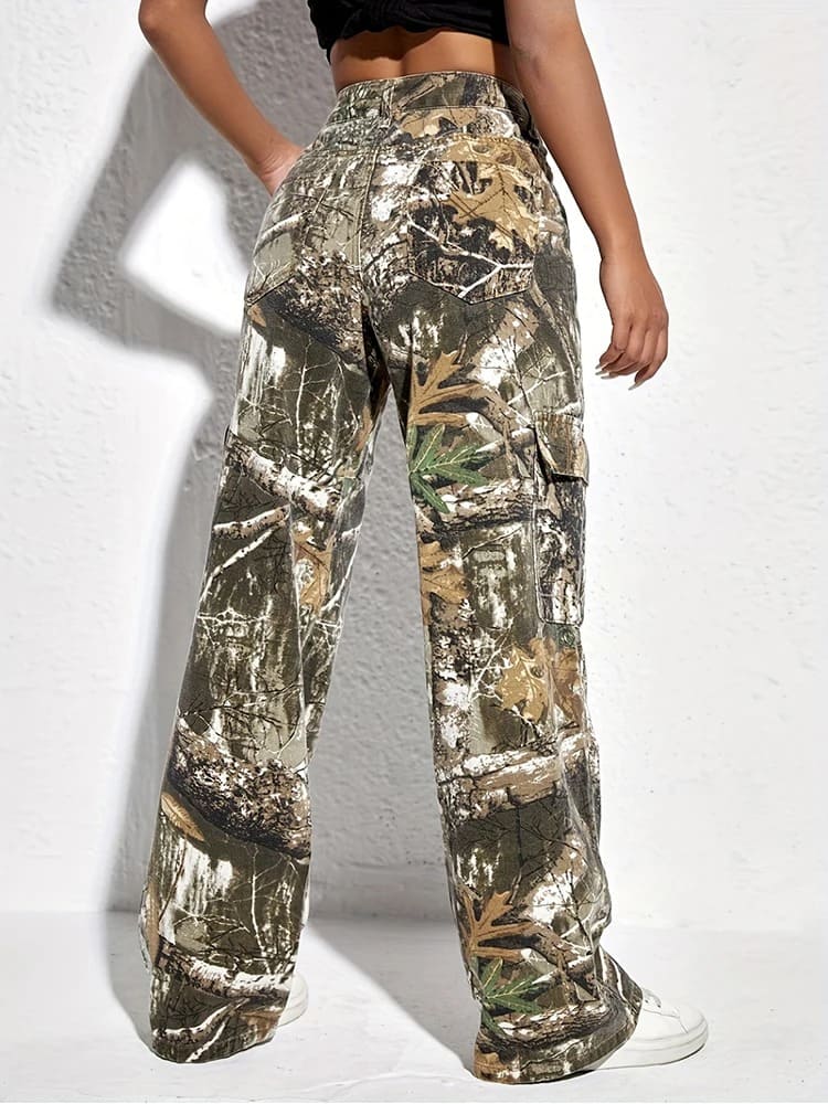 Calça Cargo Camuflada